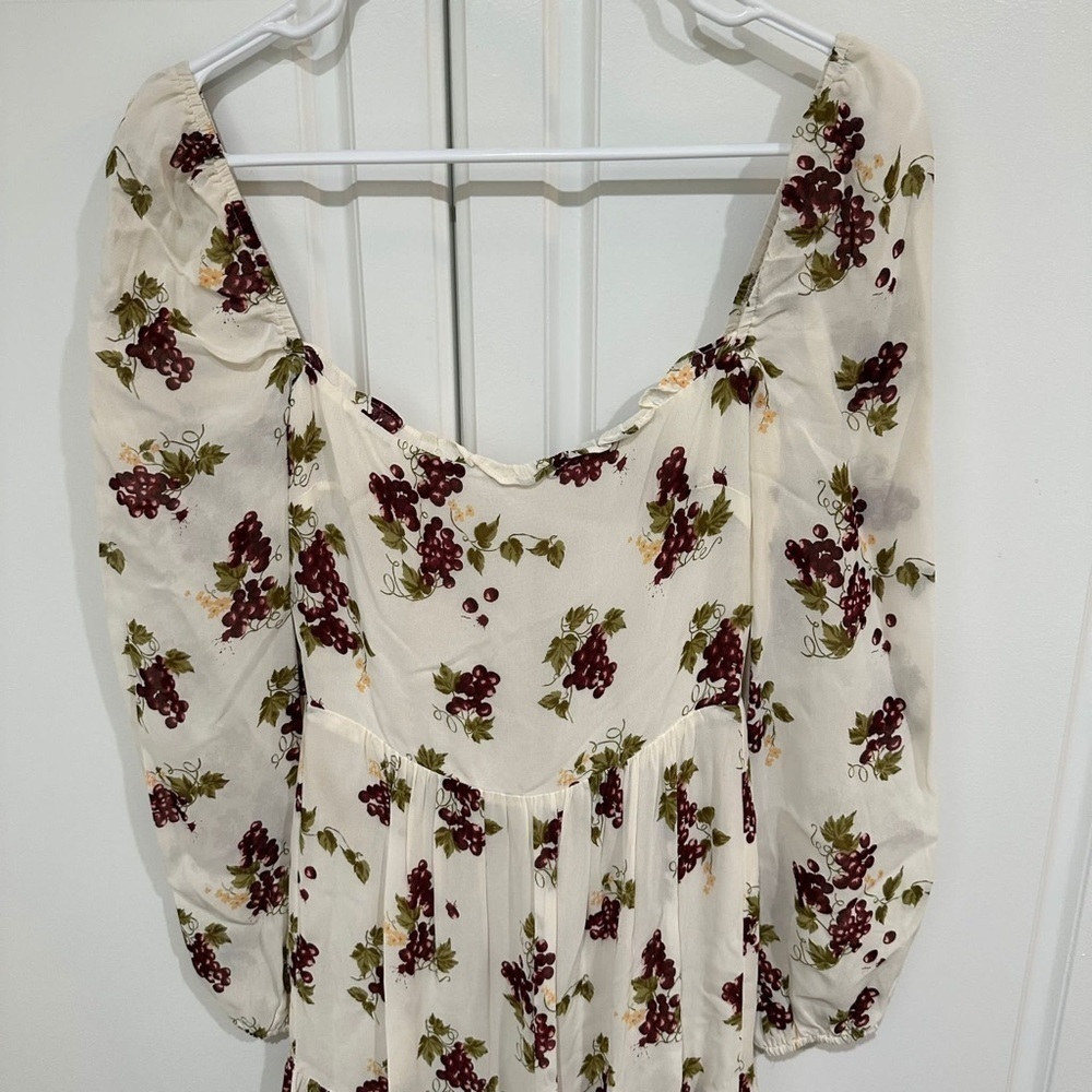 Reformation Kellie Maxi Midi Dress Grapevine Size XS US 0 - Picture 7 of 10